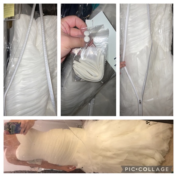Mori Lee wedding dress size 10 - Picture 2 of 4